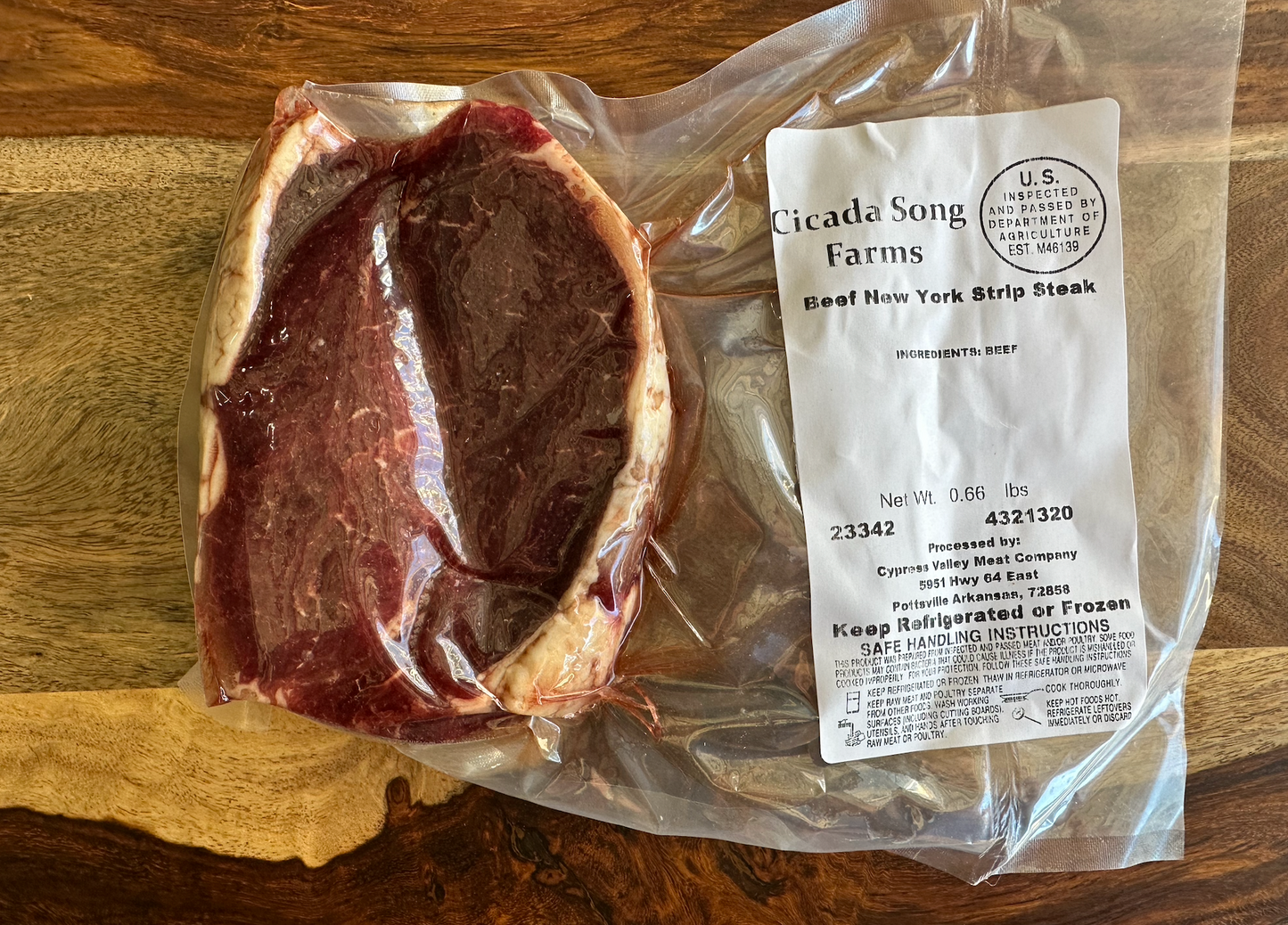 New York Strip Steak