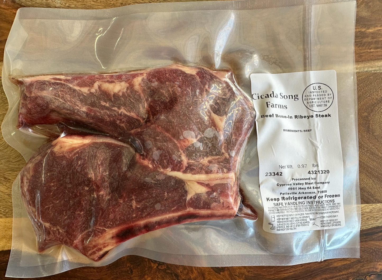Beef Ribeye Steak